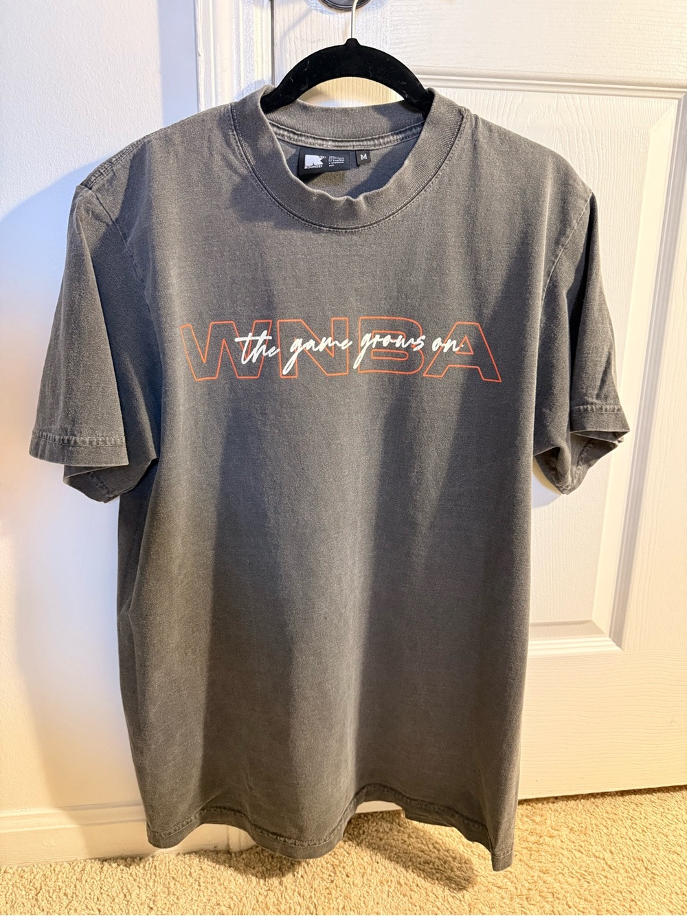 WNBA Graphic Tee - Charcoal Short Sleeve Shirt